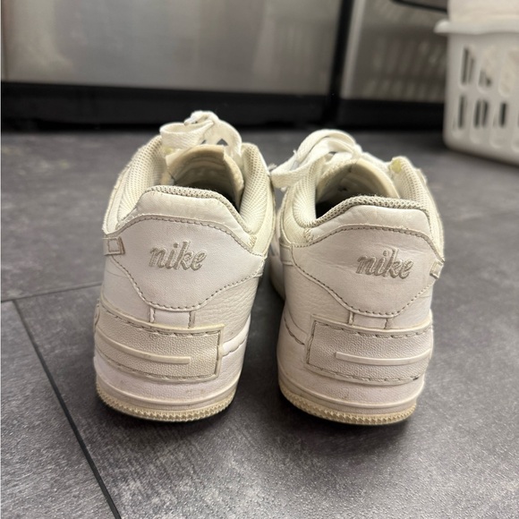 White Nike Air Force’s - Picture 3 of 7